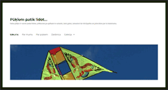 Desktop Screenshot of kiteworld.lv