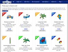 Tablet Screenshot of kiteworld.com